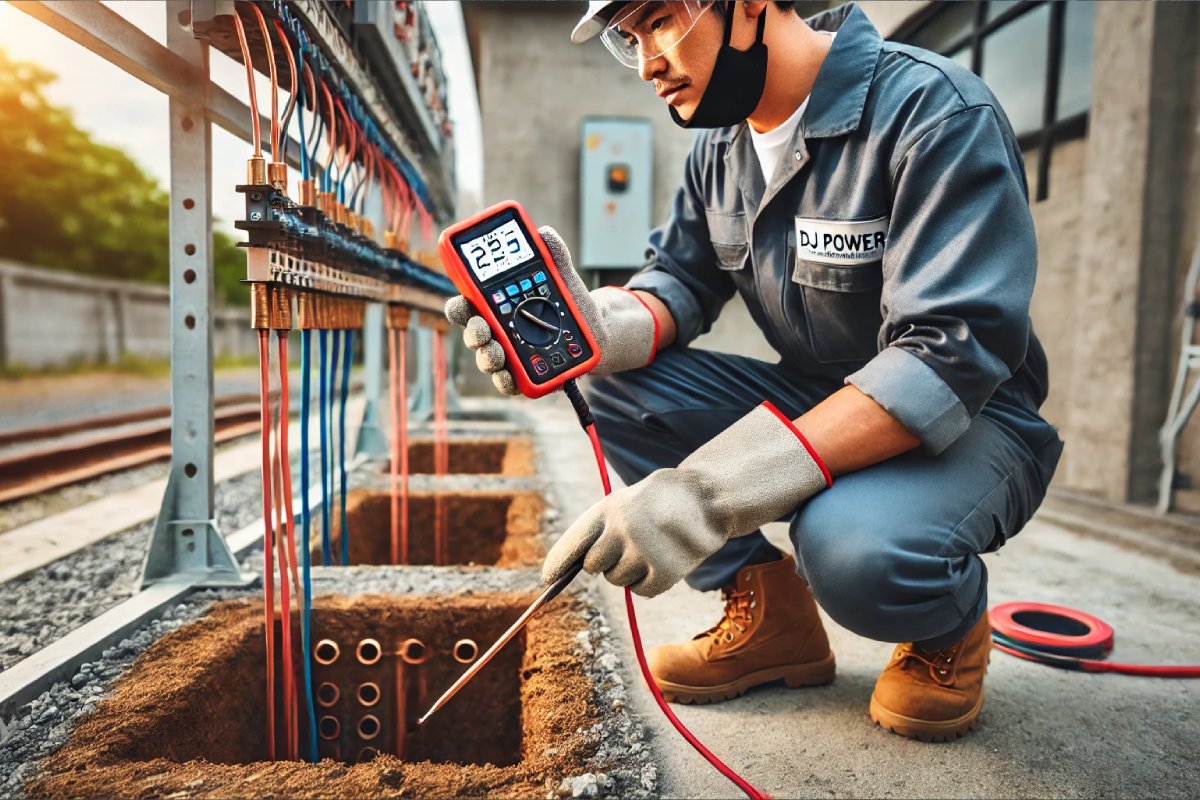 Earthpit Resistance Measurement